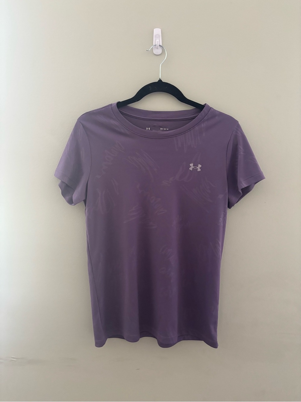 Under Armour Women’s Mauve Short-Sleeve Athletic Tee Size M